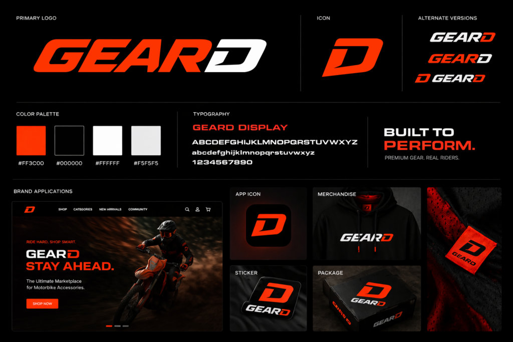 GearD Branding by UStartup